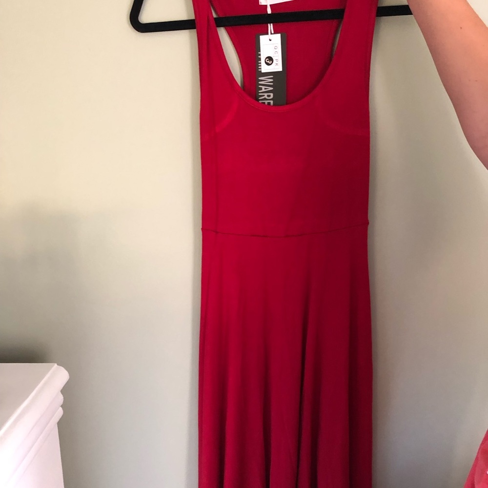 Red dress